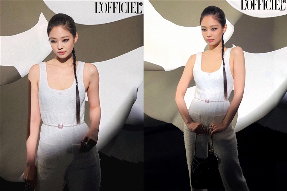 Đại sứ Jennie Kim là tâm điểm của sự kiện. Ảnh: Twitter, L'officiel