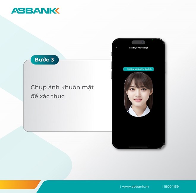 ABBANK triển khai thu thập thông tin sinh trắc học theo QĐ 2345 của Ngân hàng Nhà nước