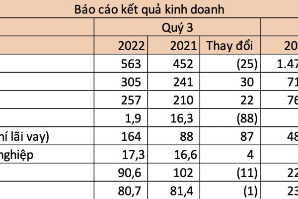 Lợi nhuận thu hẹp, hàng tồn kho của Đèo Cả tăng cao gấp 4 lần đầu năm