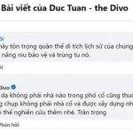 “Hình ảnh ca sĩ Đức Tuấn ngồi trên mái cổ Hội An chụp ảnh rất phản cảm”