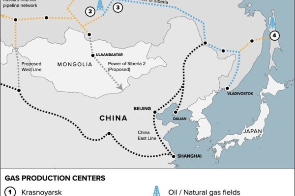 Đường ống dẫn khí được Nga kỳ vọng thay Nord Stream 2 đình trệ