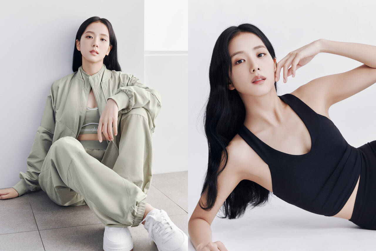 Jisoo trở thành đại sứ thương hiệu Alo Yoga. Ảnh: Alo