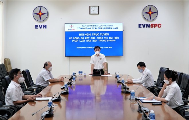 EVNSPC: Gần 15.000 CNVCLĐ thi tìm hiểu pháp luật 2021