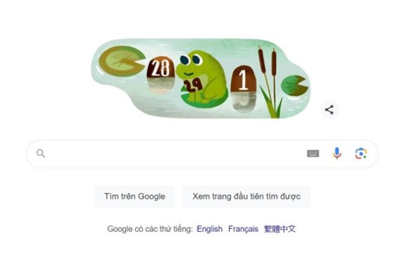 Hôm nay, Google Doodle kỷ niệm ngày nhuận năm 2024