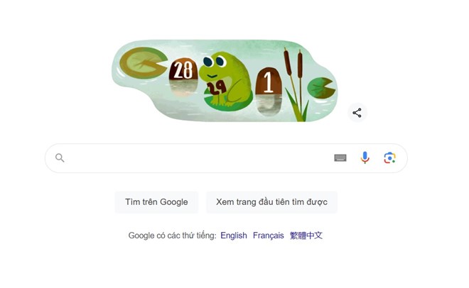 Hôm nay, Google Doodle kỷ niệm ngày nhuận năm 2024