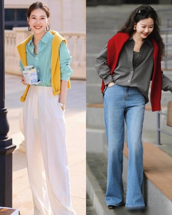 áo sơ mi, layering, áo sơ mi nhiều lớp