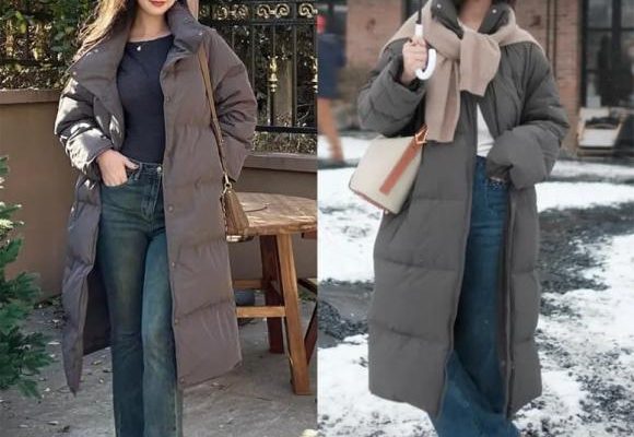 “Áo khoác + quần jeans dài” bất ngờ thịnh hành trong mùa đông, phù hợp với bạn gái ngoài 40, quá thời trang