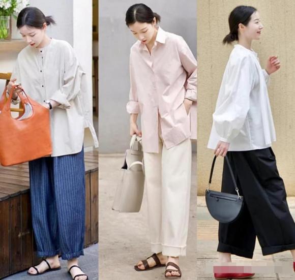 Quần áo đầu mùa hè càng đơn giản thì càng hiện đại. Mẫu phù hợp theo ‘phong cách tối giản’ ở đây, rất hiếm và mới mẻ