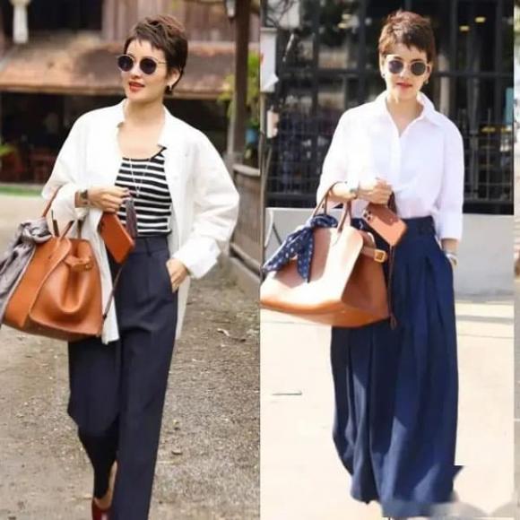 Phụ nữ 40+ diện đồ mùa hè ‘không bó sát, không lòe loẹt’, đơn giản mà sang trọng