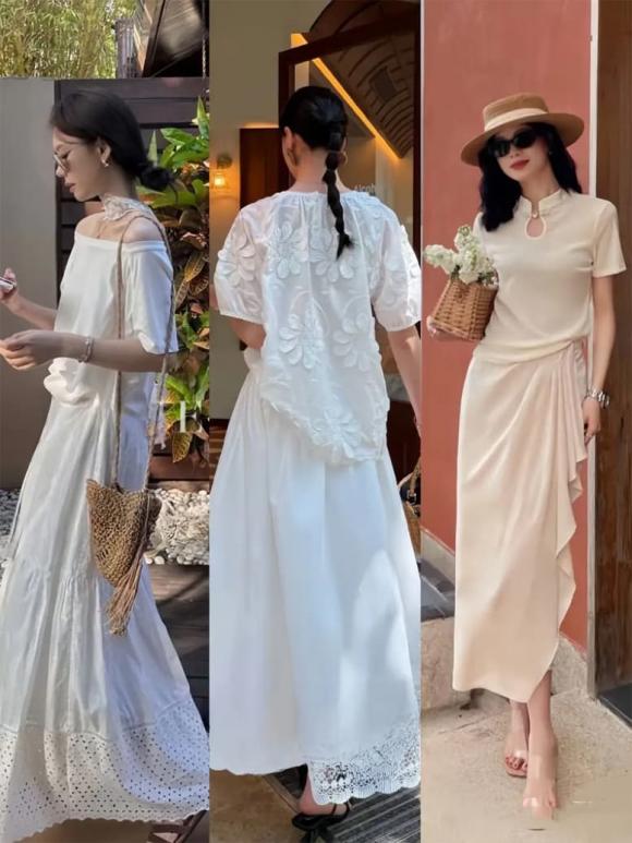 Vào đầu mùa hè, ‘váy dài và quần dài’ vẫn là trang phục đẹp nhất, vừa thời trang vừa che da thịt, lại đầy sự thoải mái